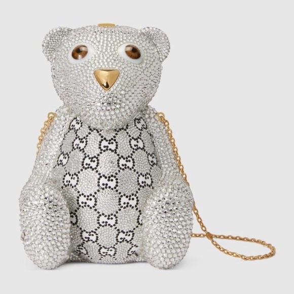 Gucci Handbags - GUCCI TEDDY BEAR SHAPED SHOULDER BAG